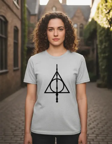 Remera: Harry Potter Reliquias Memoestampado