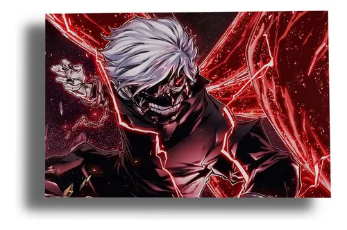 D_932257-MLU80429760321_112024-O.jpg Cuadro Tokyo Ghoul 617 50x70 Lienzo Memoestampados