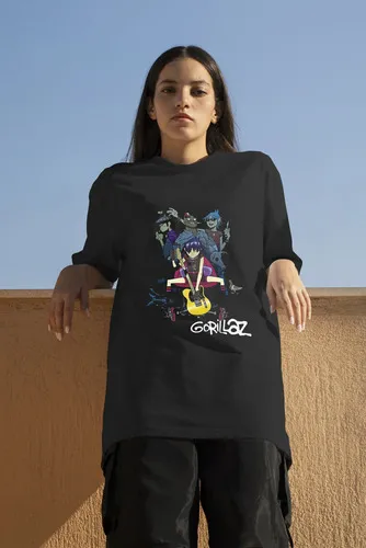 D_933349-MLU81796686615_012025-O.jpg Remera: Gorillaz Banda