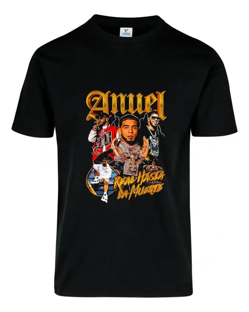Remera: Anuel Aa 03 Memoestampados Remera: Anuel Aa 03