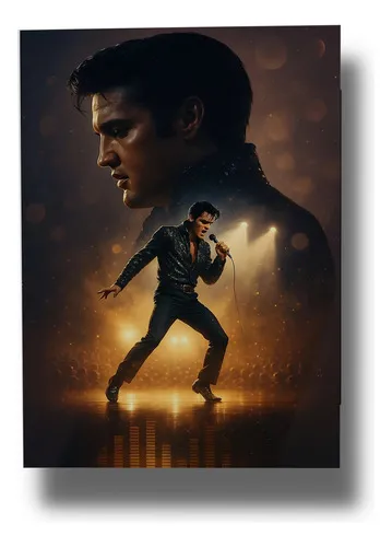 D_941760-MLU108491830836_032026-O.jpg Cuadro Elvis Presley 809 40x53 Mdf Memoestampados