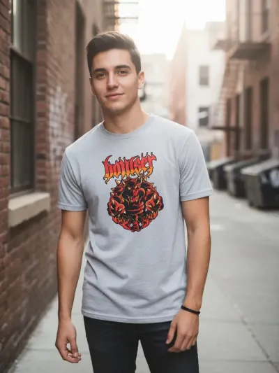 Remera: Bouser Hell Memoestampados
