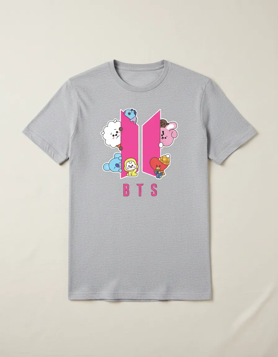 Remera Bts Bt21 02 Memoestampados