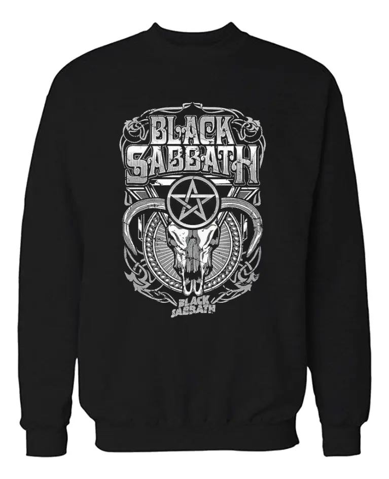Buzo Black Sabath Estrella Memoestampados
