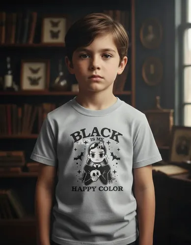 Remera: Black Is My Happy Color Memoestampados
