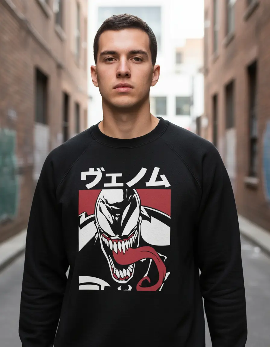 Buzo Venom 02 Memoestampados