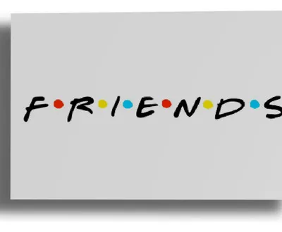 Cuadro Friends 481 30x40 Mdf Memoestampados