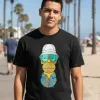 Remera: Homero Hawaii Memoestampados
