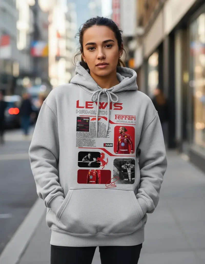 Canguro F1 Lewis Hamilton Ferrari Memoestampados