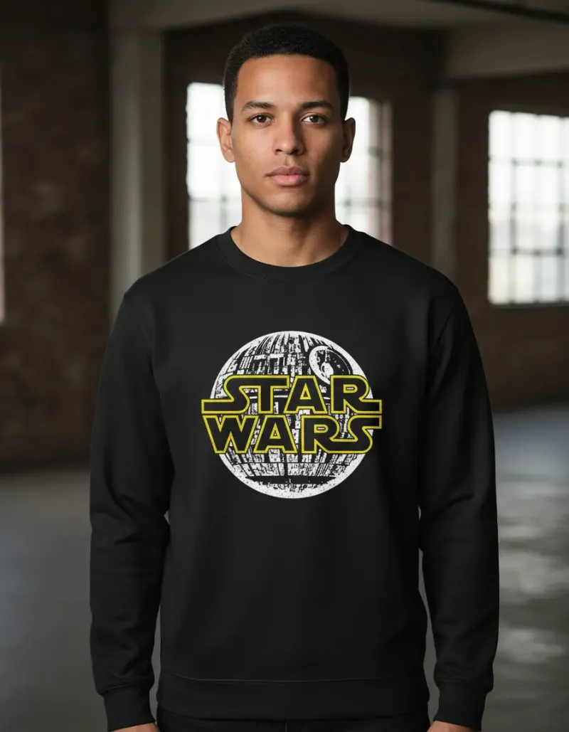 Buzo Star Wars Logo Memoestampados