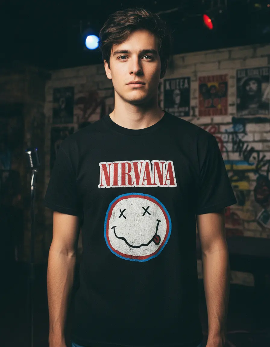 Remera: Nirvana M3 Musica Rock