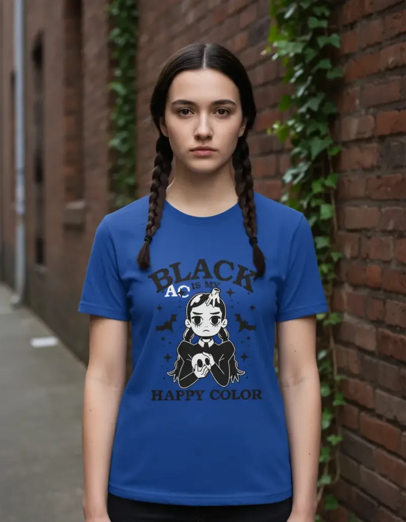 Remera: Black Is My Happy Color Memoestampados