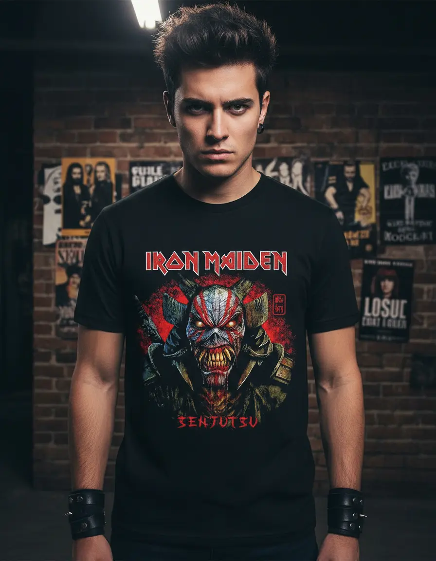 Remera: Iron Maiden Rock Metal