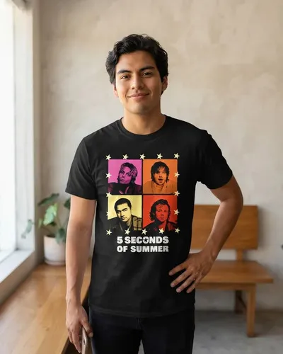 Remera: 5 Seconds Of Summer 03 Memoestampados
