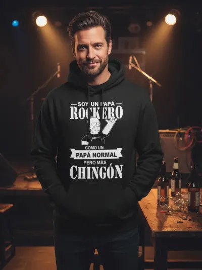 Canguro Soy Un Papa Rockero Memoestampados