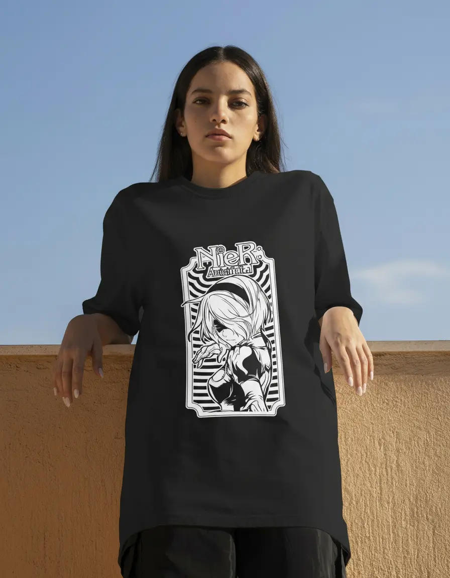 D_970449-MLU98305660973_112025-O.jpg Remera: Nier Automata