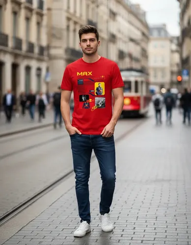 D_971658-MLU109113569775_032026-O.jpg Remera: F1 Max Verstappen Red Bull Memoestampados
