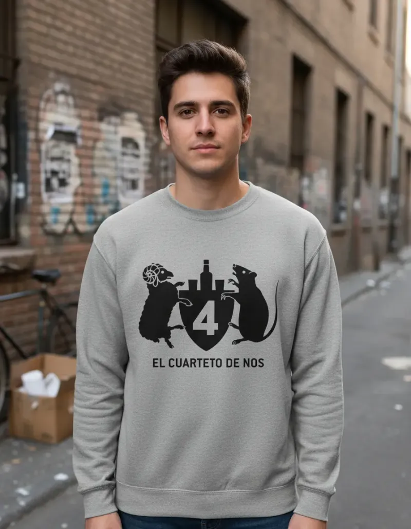 Buzo Cuarteto De Nos Memoestampados