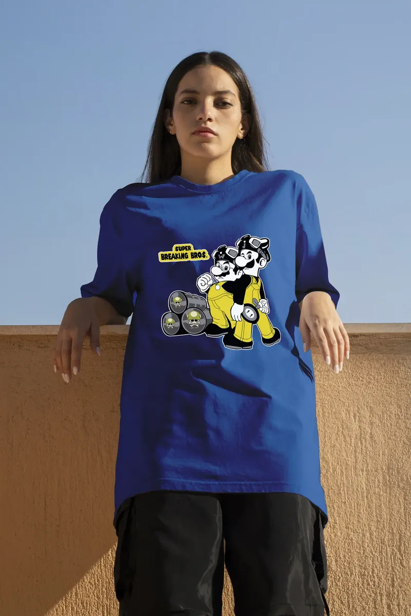 Remera: Super Breaking Bros Memoestampados
