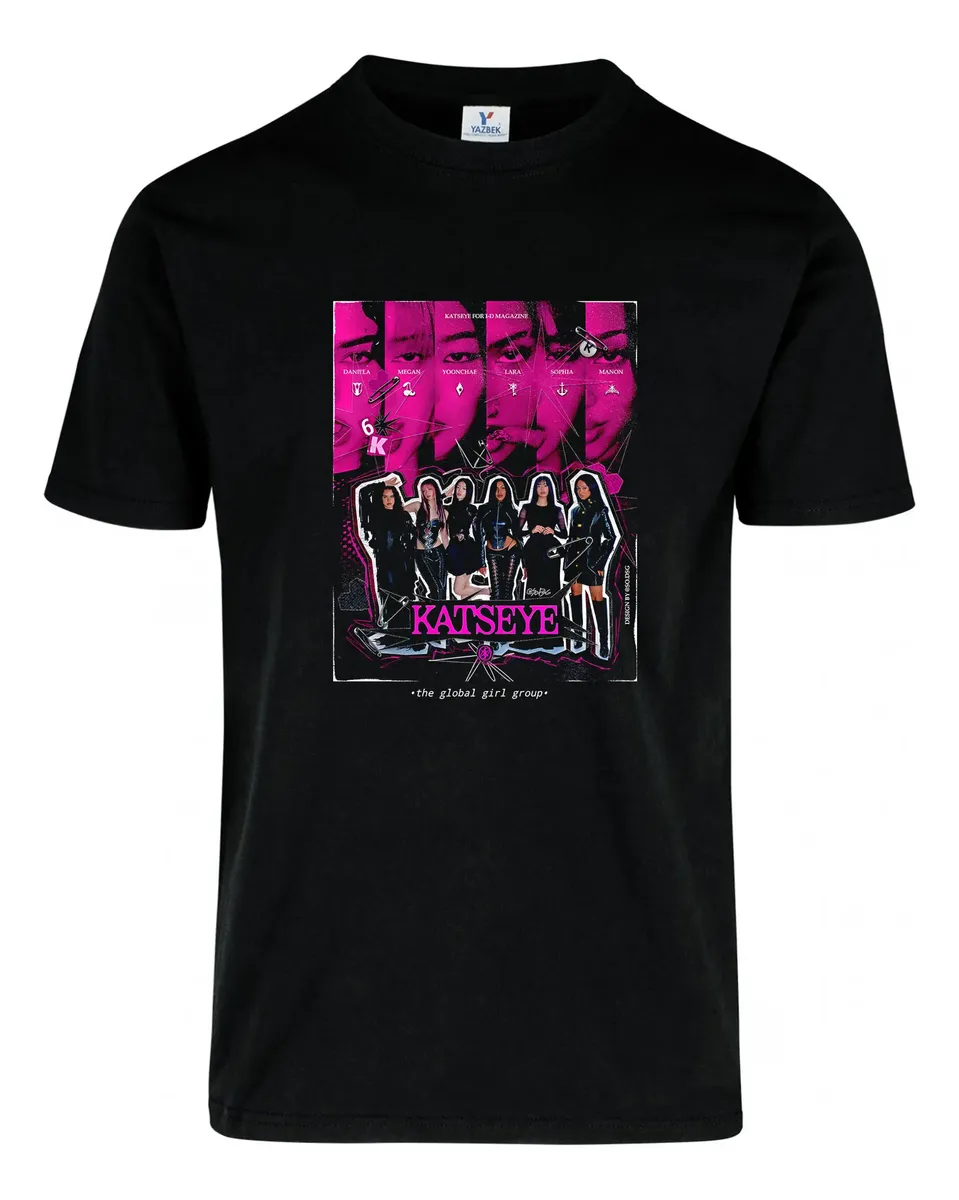 Remera: Katseye 02 Memoestampados