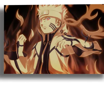 Cuadro Naruto 474 50x70 Lienzo Memoestampados