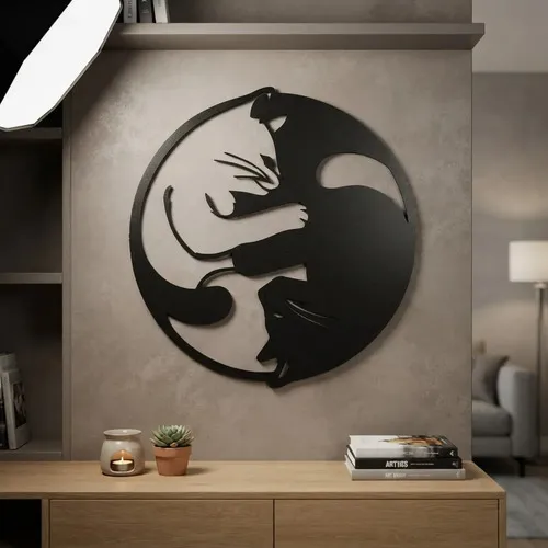 D_974420-MLU116818608517_082026-O.jpg Cuadro Calado Yin Yang Gatos 60x60 Memo Estampados