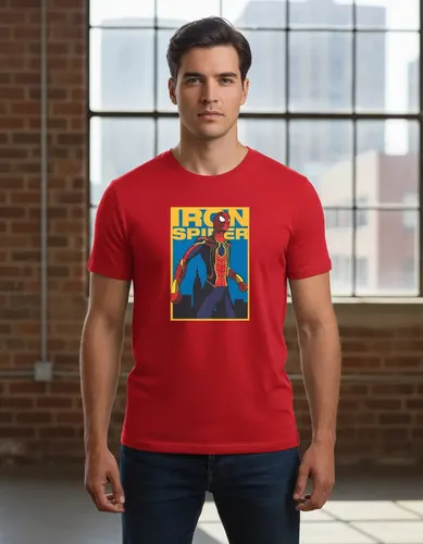 D_976194-MLU96411964309_102025-O.jpg Remera: Iron Spiderman Memoestampados