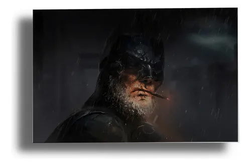 D_977329-MLU77328579119_062024-O.jpg Cuadro Batman Dc Comics 80 40x53 Mdf Memoestampados