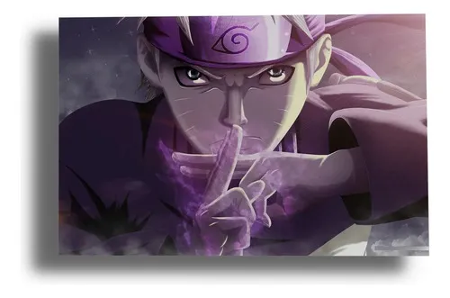 Cuadro Naruto Uzumaki 417 70x100 Lienzo Memoestampados