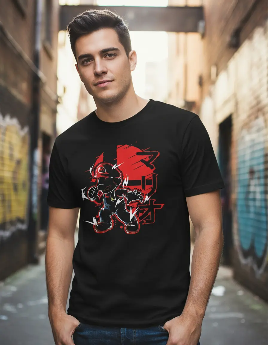 D_980548-MLU93639824520_102025-O.jpg Remera: Super Mario Bros Acuarela