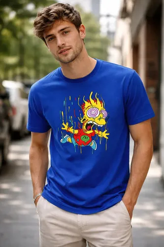 D_985855-MLU108413436956_032026-O.jpg Remera: Bart Simpsons Dibujos Memoestampados