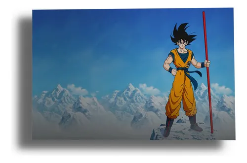 D_989979-MLU79991016188_102024-O.jpg Cuadro 261 Goku Dragon Ball Z 30x40 Mdf Memoestampados