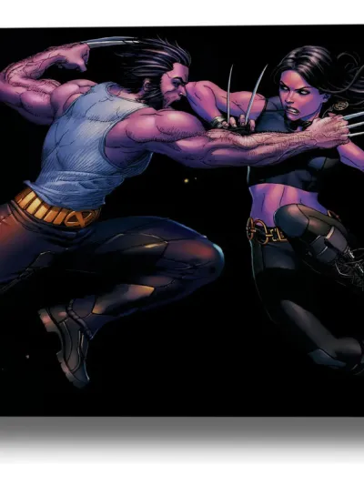 Cuadro Wolverine Marvel 352 50x70 Mdf Memoestampados