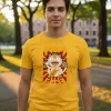 D_991472-MLU97557203441_112025-O.jpg Remera: Meowth Pokemon Memoestampados