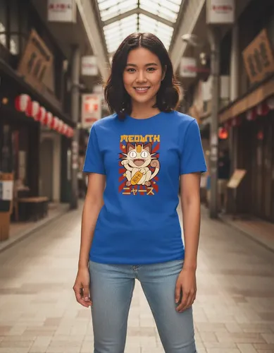 D_991651-MLU108319681510_032026-O.jpg Remera: Meowth Pokemon Memoestampados