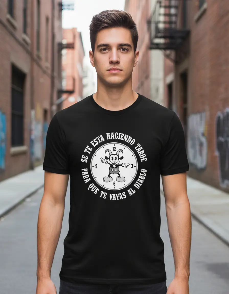 D_991887-MLU97667390402_112025-O.jpg Remera: Se Te Esta Haciendo Tarde