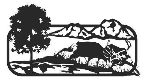 D_992653-MLU47969739691_102021-O.jpg Cuadro Madera Calada 3mm Ciervos 41x76cm