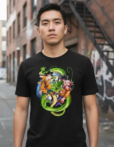 D_993612-MLU94064220969_102025-O.jpg Remera: Dragon Ball Z Goku 2