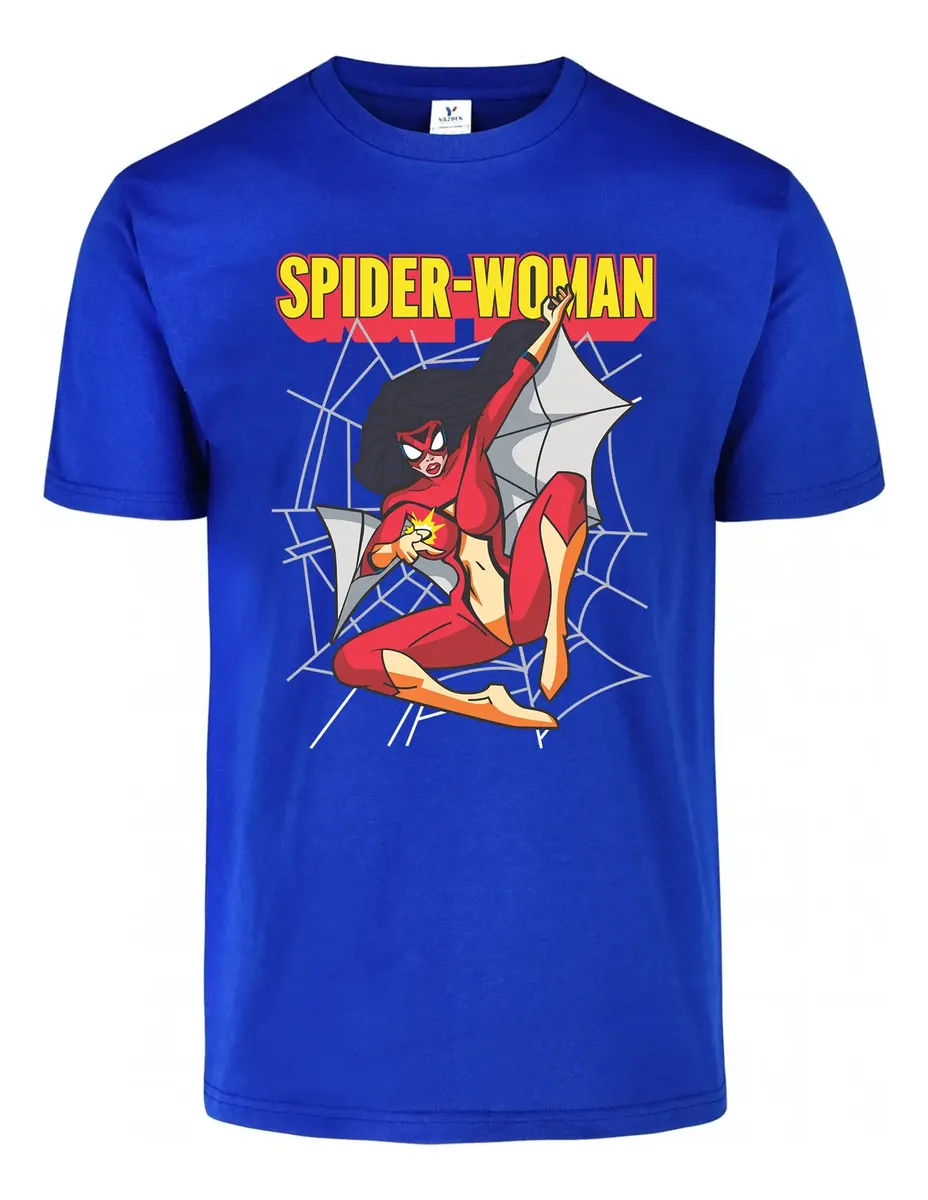 D_996423-MLU84731410200_052025-O.jpg Remera: Spider Woman Memoestampados