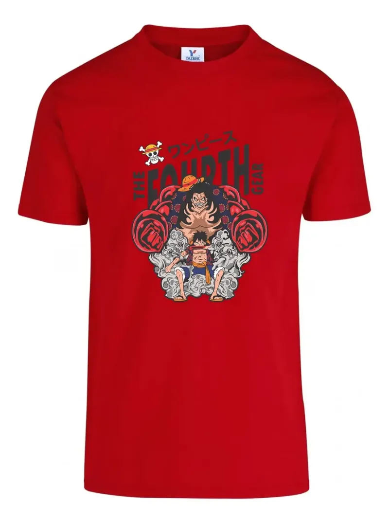 Remera: The Fourth Gear Luffy Anime Memoestampados