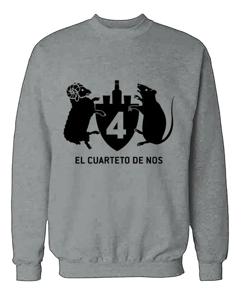 Buzo Cuarteto De Nos Memoestampados